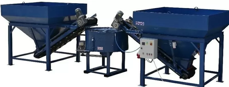 Бетонный мини завод полуавтоматический SUMAB Svemlo 3 м3/час