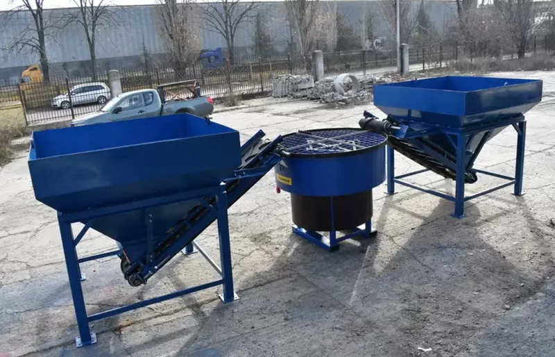 Бетонный мини завод полуавтоматический SUMAB Svemlo 3 м3/час 7