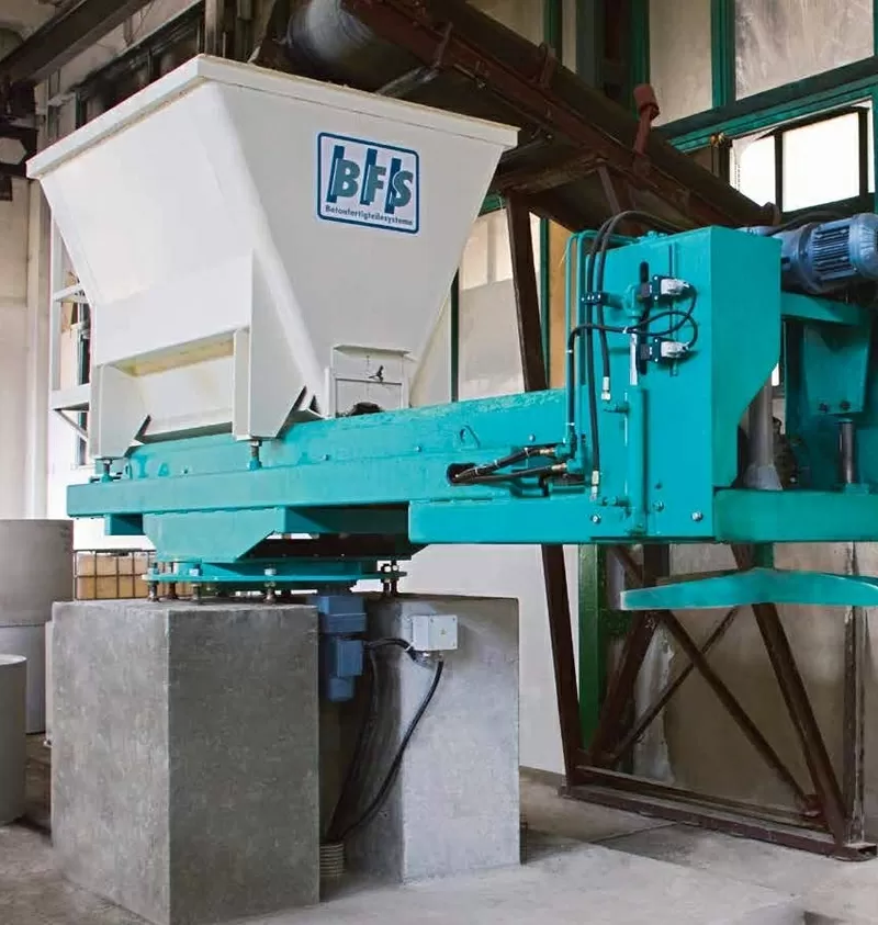 Оборудование для производства бетонных труб, диам до1, 5 м,  длина до 2, 5 5