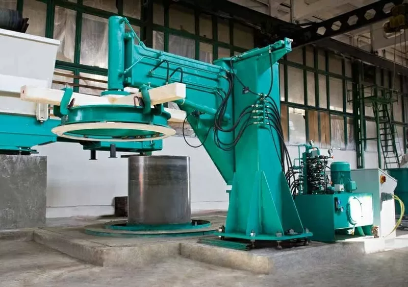 Оборудование для производства бетонных труб, диам до1, 5 м,  длина до 2, 5 7