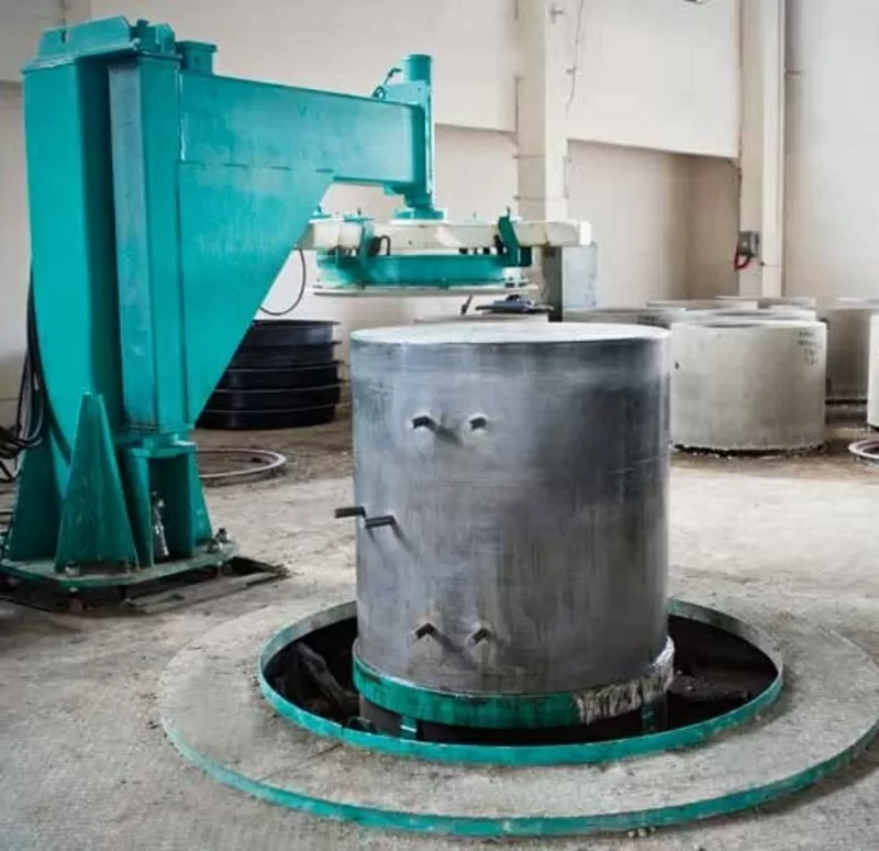 Оборудование для производства бетонных труб, диам до1, 5 м,  длина до 2, 5 8