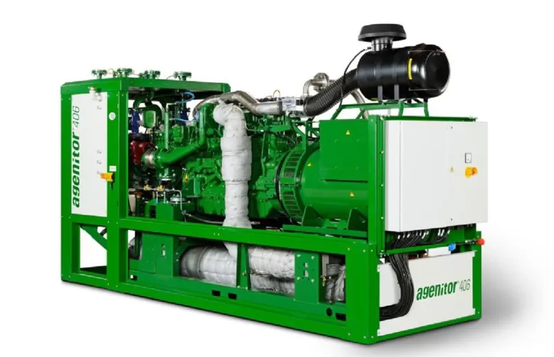 Б/У ГПД 2G Agenitor 406 (Liebher) 250 КВт/ч.,  когенерация.