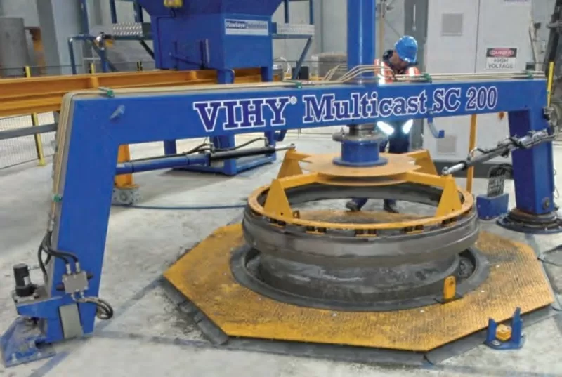 Оборудование для производства бетонных труб VIHY Multicast