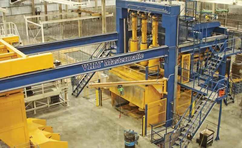 Оборудование для производства бетонных труб VIHY Mastermatic HawkeyePe 4