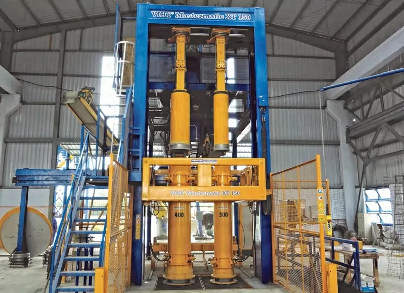 Оборудование для производства бетонных труб VIHY Mastermatic HawkeyePe