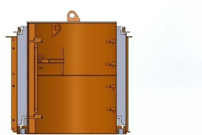 Оборудование для формирования бетонных стояков люков,  Afinitas. 6
