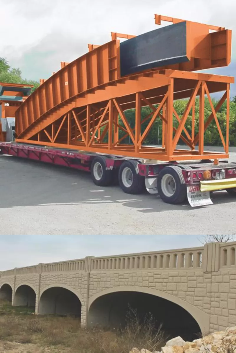 Оборудование для формовки арочных бетонных изделий,  Afinitas. 2