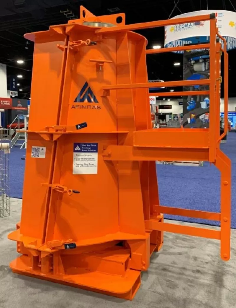 Оборудование для формовки бетонных изделий с раструбом,  Afinitas. 4