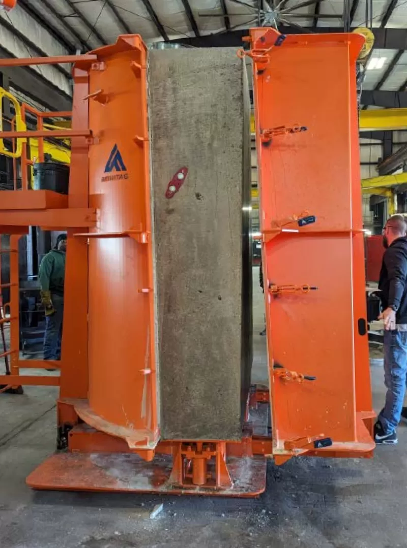 Оборудование для формовки бетонных изделий с раструбом,  Afinitas. 10