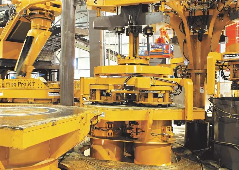 Автоматическая линия для производства бетонных труб,  PipePro, 100 шт./ч 9