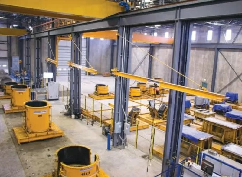 Автоматическая линия для производства ЖБИ литьевых форм,  Prima Afinita 5