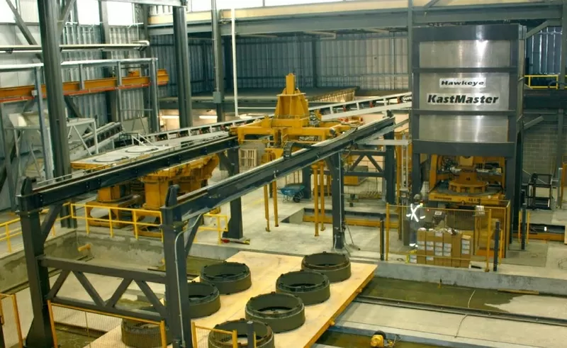 Оборудование для производства бетонных труб VIHY Kastmaster,  Afinitas 8