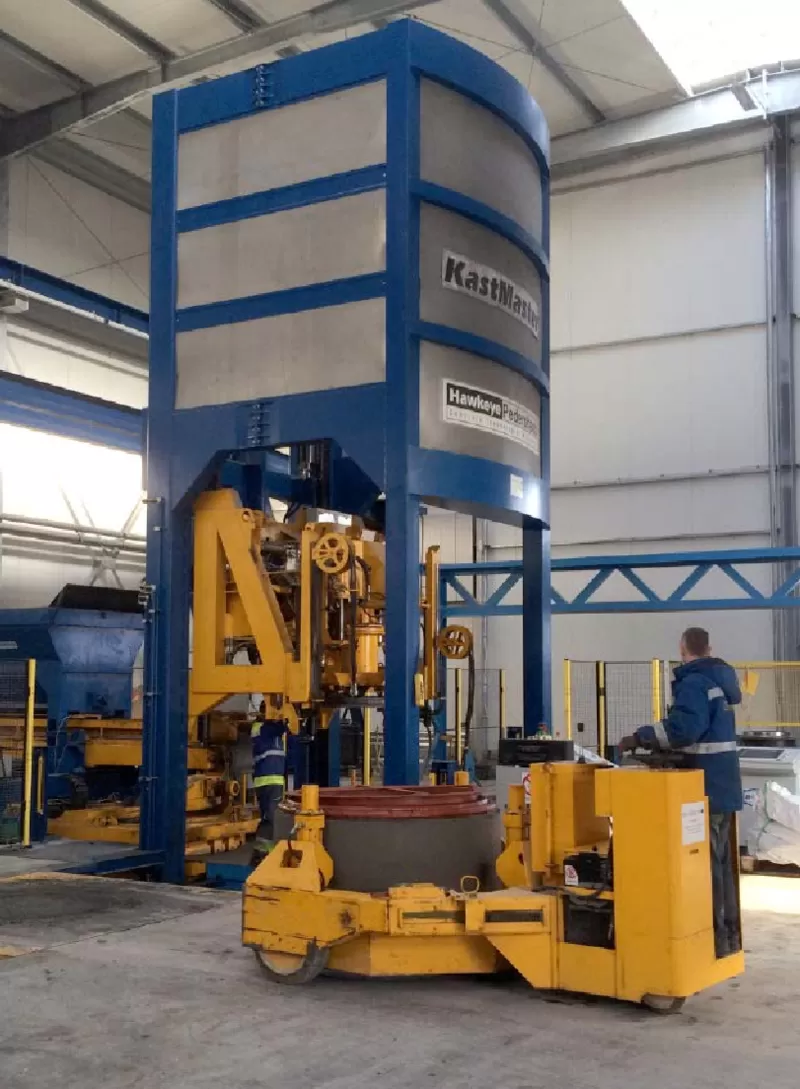 Оборудование для производства бетонных труб VIHY Kastmaster,  Afinitas