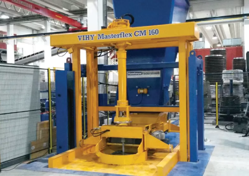 Оборудование для производства бетонных труб VIHY Masterflex,  Дания. 9