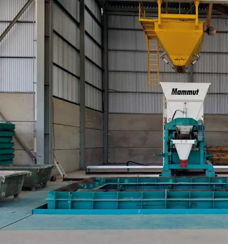 Оборудование для производства прямоугольных водопропускных труб,  MAMUТ 10