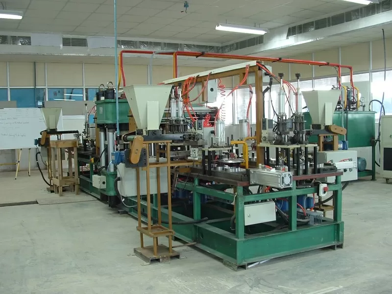 Линия по производству дисков шлифовальных и отрезных