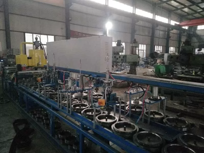 Линия по производству дисков шлифовальных и отрезных 2