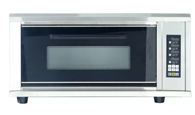 Жарочный шкаф 1х2. Подовый с паром Китай  Одноярусная электрическая пе