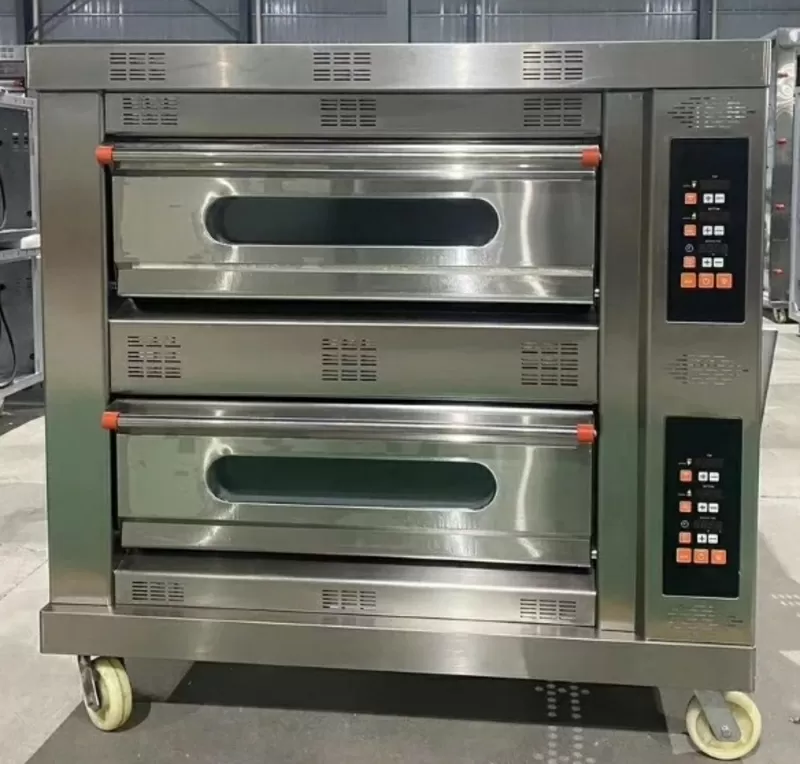 Шкаф подовый электрический 2 секции,  4 противня. ASL-2-4HD Шкаф пекарс