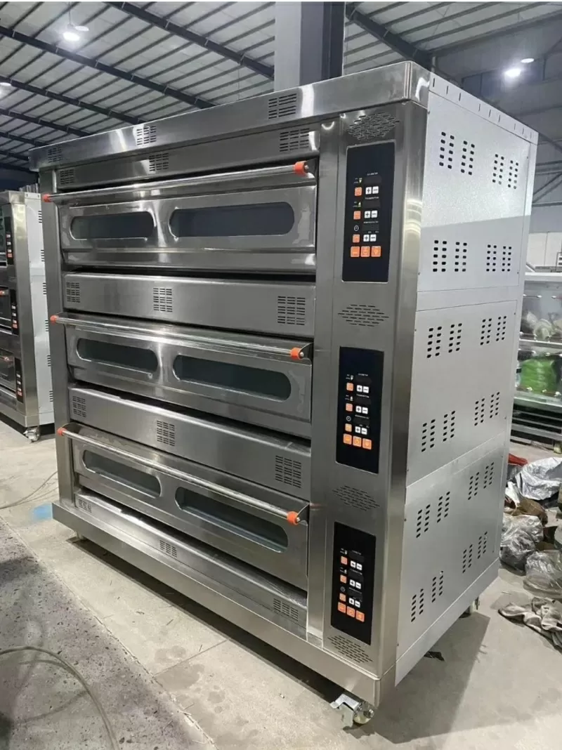 Шкаф подовый электрический 3 секции,  9 противня. ASL-3-9HD Шкаф пекарс