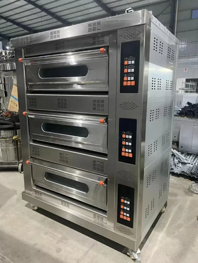 Шкаф электрический 3 секции, 6 противня. Кнопочное управление Шкаф пек