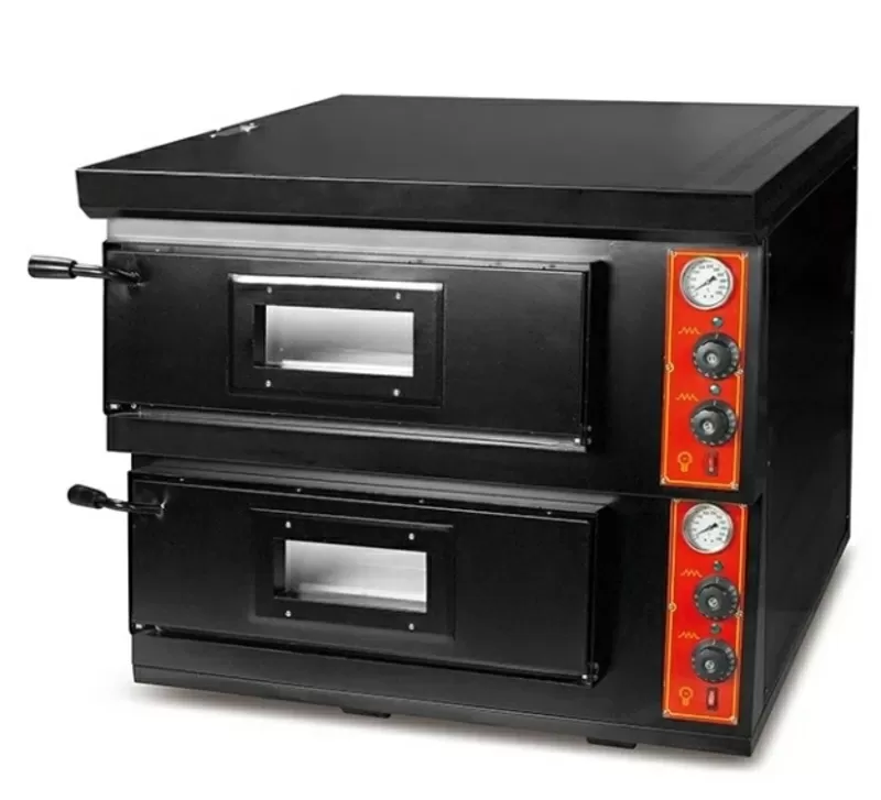 Печь для пиццы Газовая одноуровневая модель ZH-4EP4. Вмещается 8 пиццы