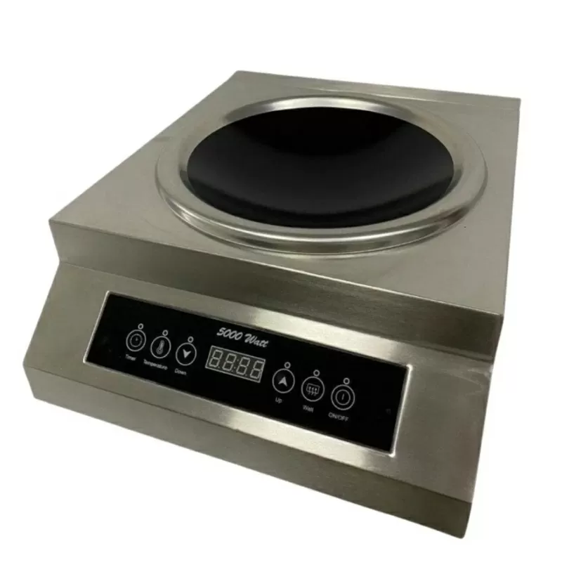 Плита индукционная настольная ВОК,  5000 Вт Премиум Индукционные плиты 