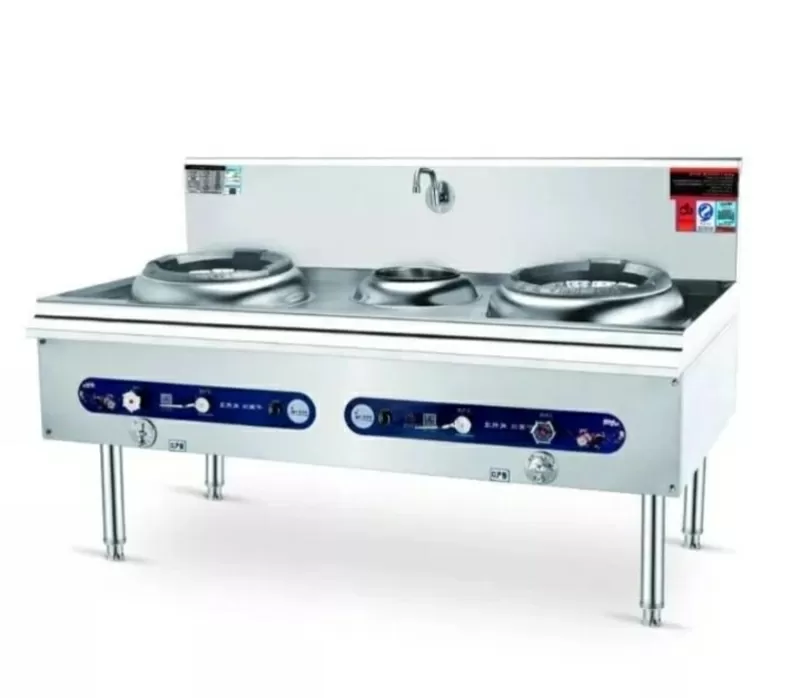 Плита вок газовая 2 конфорочная (ВОК) wok плита газовая 2 конфорочная 