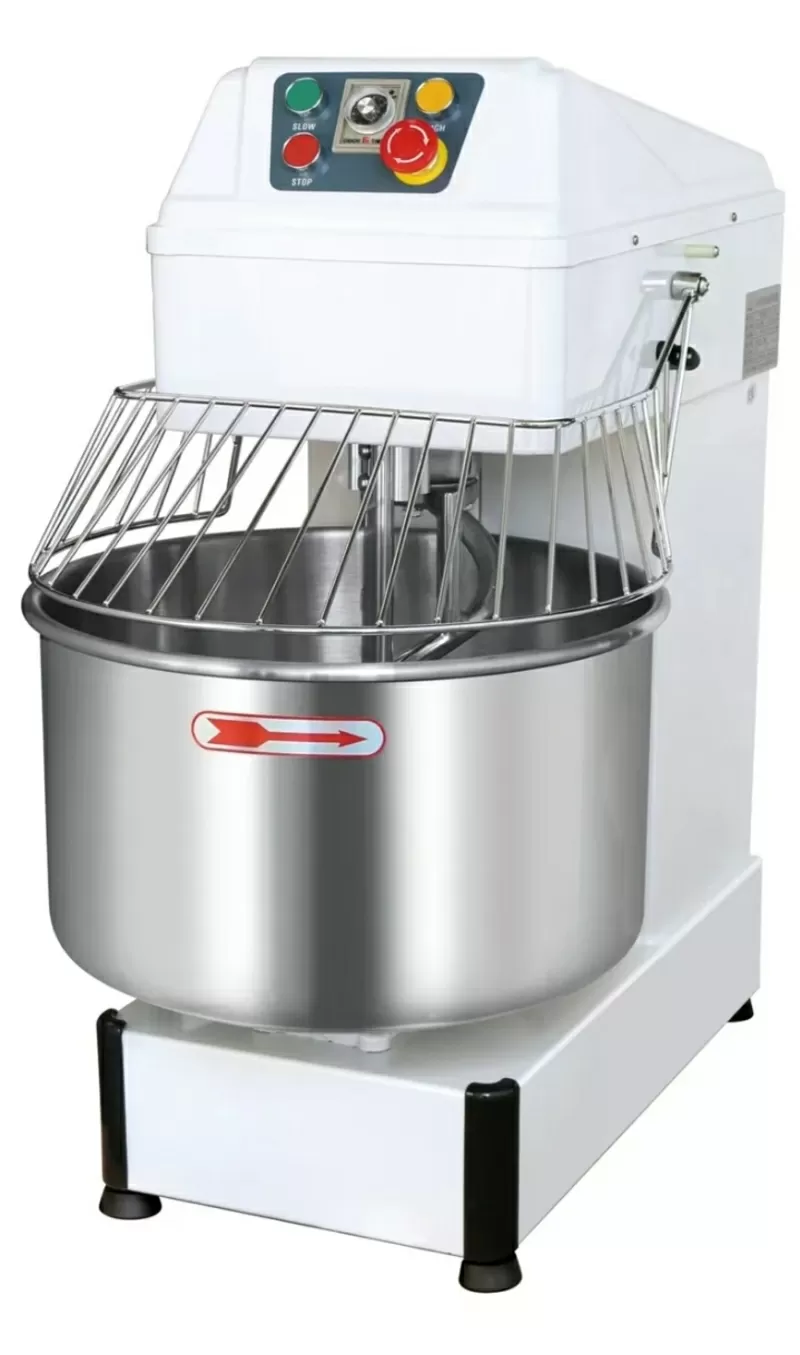 Тестомес спиральный 45 л 380В Объем дежи: 45л Максимальная загрузка: 1