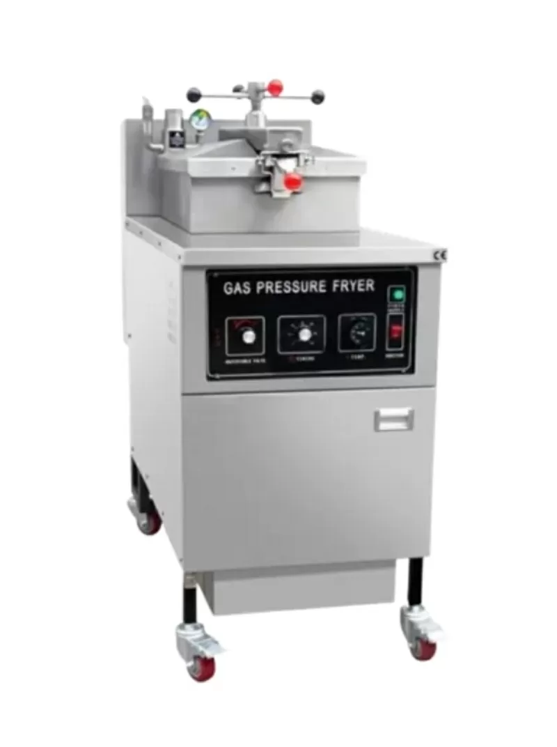 Фритюрница высокого давления YXY-25B (газовая) с механической панелью 