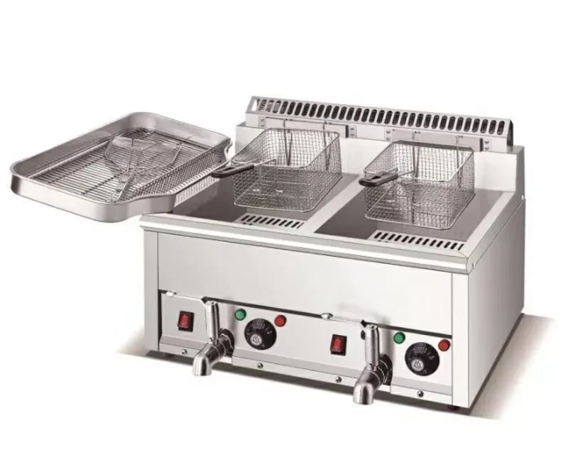 Фритюрница для фри и курицы. 15*2 литров электрическая Модель: BDH-15L