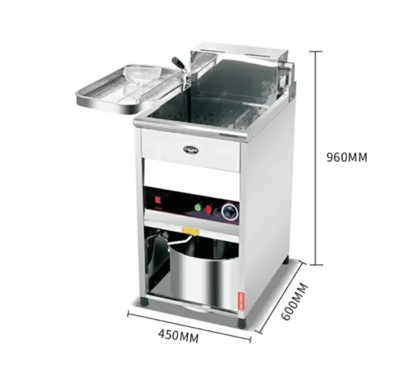 Фритюрница для фри и курицы 30 литров. Электрическая. 380 В Модель: BD