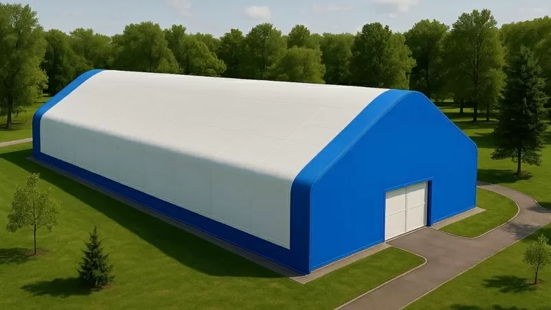 Строительство ангара для любых целей под ключ за 14 дней 2
