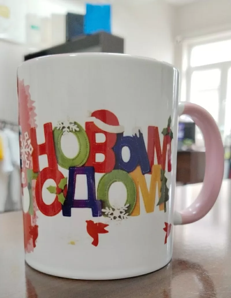 новогодние кружки с вашими принтами 2
