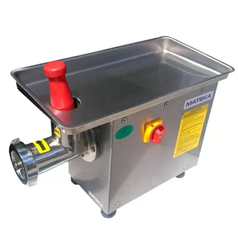 Мясорубка промышленная 100 кг/час. MATEKA Модель EPA 12m производитель