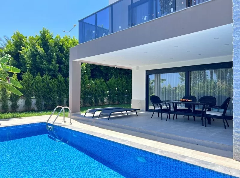 Виллa 3+1 в регионе Кемер,  пос. Чамьюва (Турция) — 200 м от моря. 3