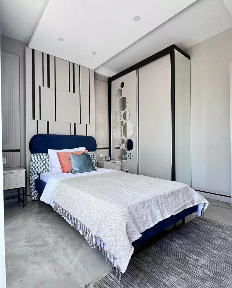 Виллa 3+1 в регионе Кемер,  пос. Чамьюва (Турция) — 200 м от моря. 9