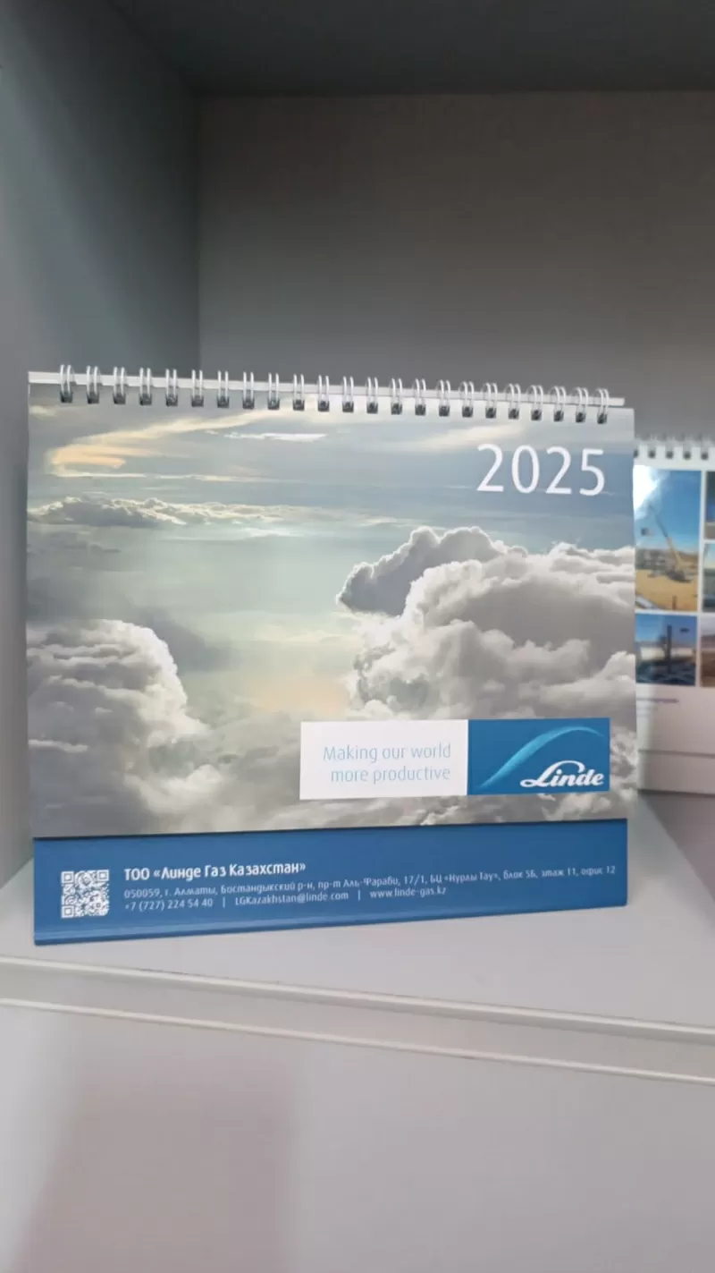 Печать календарей настенных, настольных, квартальных 2