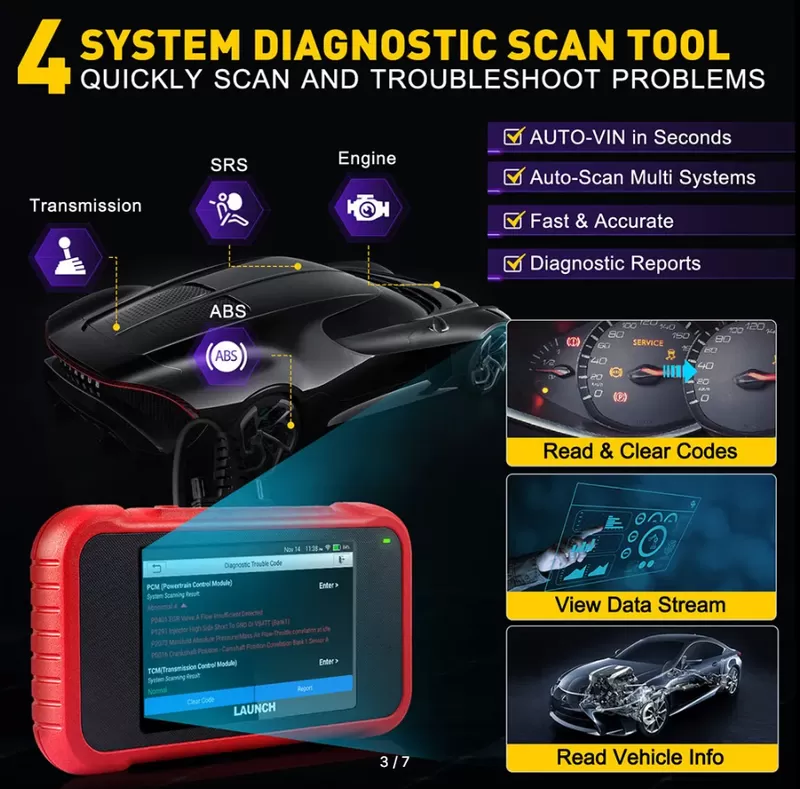 LAUNCH X431 CRP123E V2.0 Лучший бюджетный сканер. 2