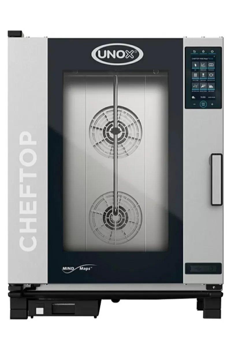 Пароконвектомат UNOX XEVC-1011-GPRM серии CHEFTOP MIND.Maps™ PLUS (на
