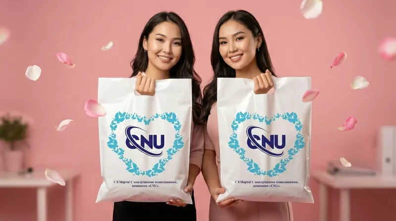 Печать логотипов и поздравлений на пакетах к 8 Марта 3