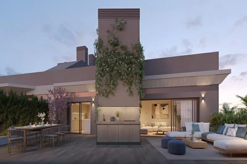 Барселона,  Испания. 2-комнатная квартира у моря. 2