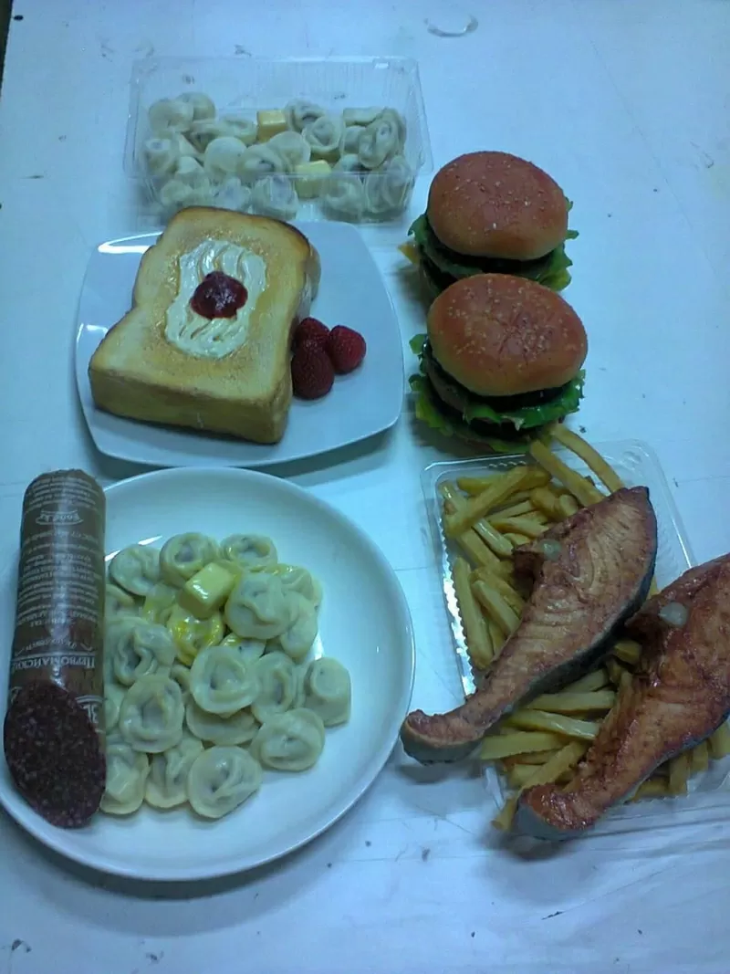 Mуляжи блюд для бизнеса и рекламы. 8