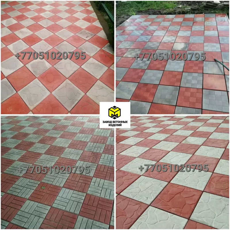 Плитка тротуарная в Алматы-Брусчатка 7