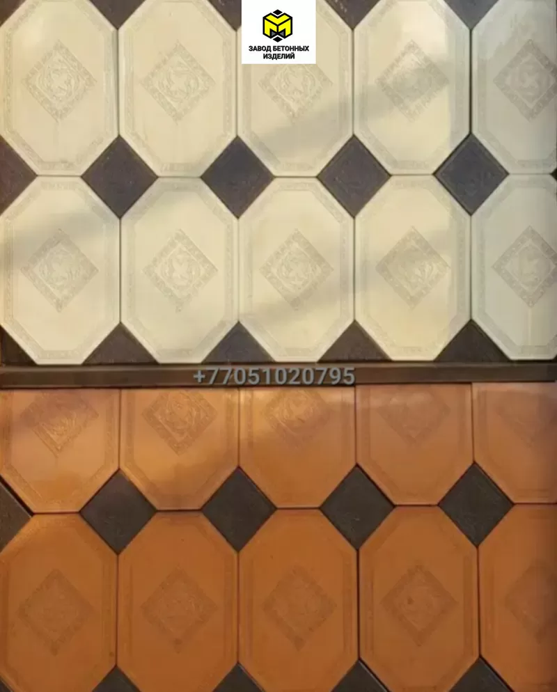 Евробрусчатка мрамор из бетона-Тротуарная плитка