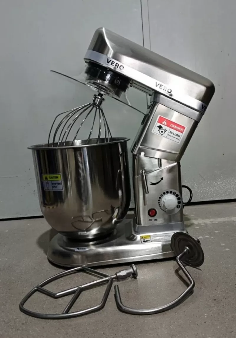 Планетарный миксер 10 литров. (Сталь) SL-B10-S Планетарный миксер SL-B