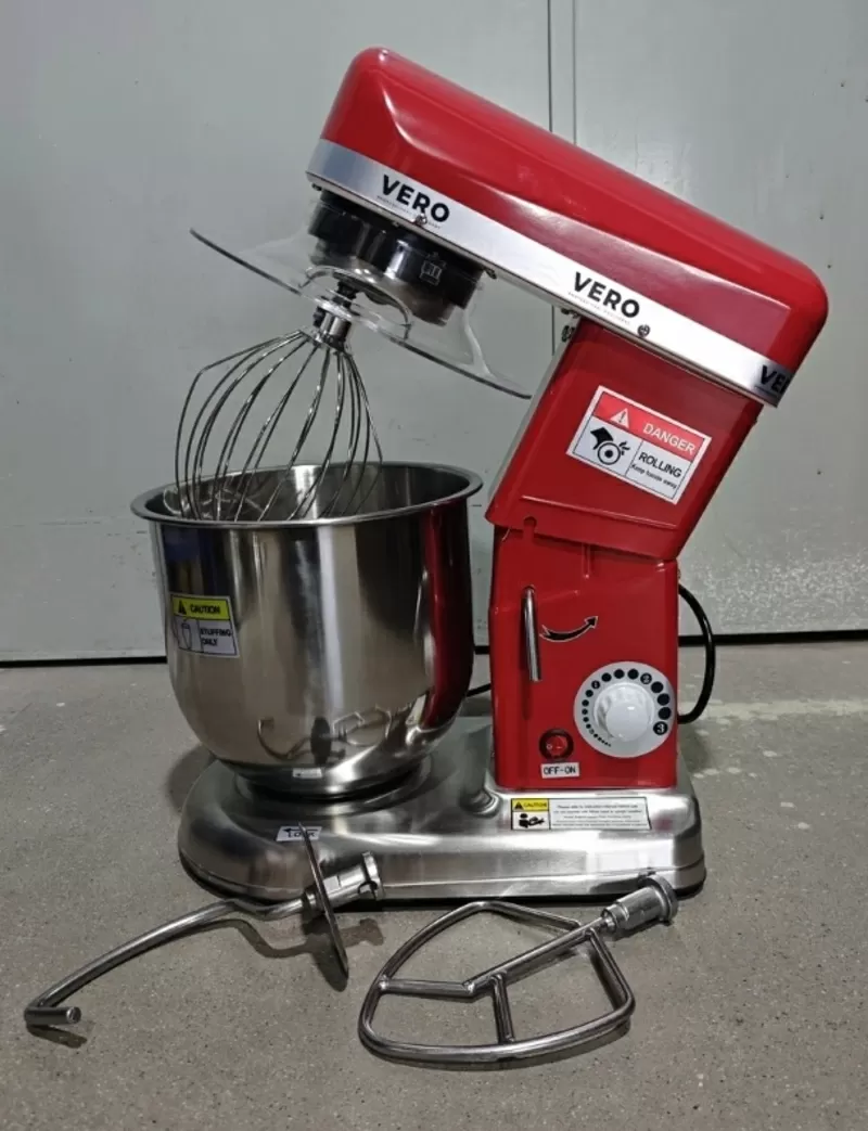 Планетарный миксер SL-B7 (7 литров)R красный  Профессиональный настоль