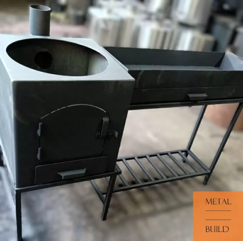 Мангалы с печью под ключ: Алматы,  Талдыкорган,  Конаев. Гарантия