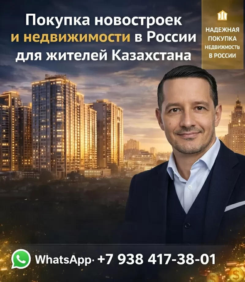 Нeдвижимость в России для жителей Казахстана