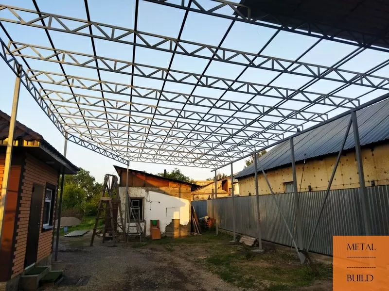 Металлические каркасы под ключ: Алматы,  Талдыкорган,  Конаев. Гарантия